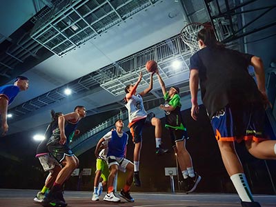NBA开拓者队 vs 黄蜂队